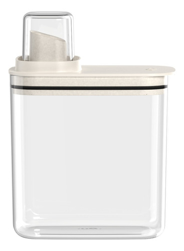 Dispenser Lavanderia Sabão Líquido Amaciante Flow 1,5l Bege