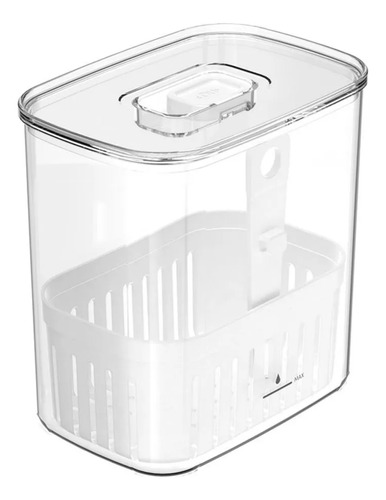 Organizador Temperos Clear Fresh 1,5L Natural - OU