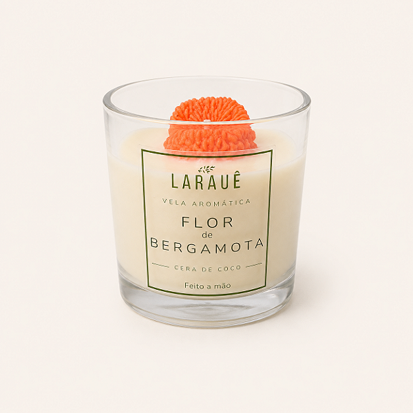 Vela Aromática Flor de Bergamota 170g