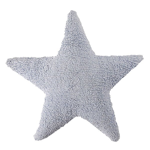 ALMOFADA ESTRELA 50 X 50 CM LORENA CANALS AZUL