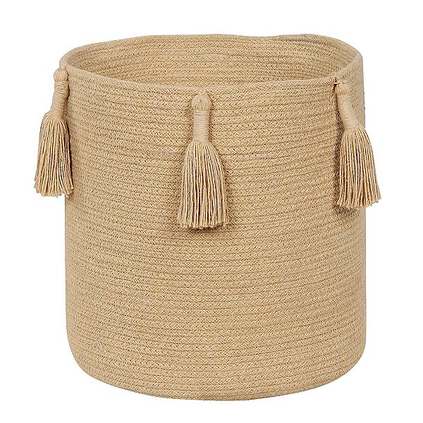 CESTO 30 X 30 X 30 CM LORENA CANALS WOODY HONEY