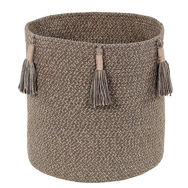CESTO 30 X 30 X 30 CM LORENA CANALS WOODY SOIL BROWN