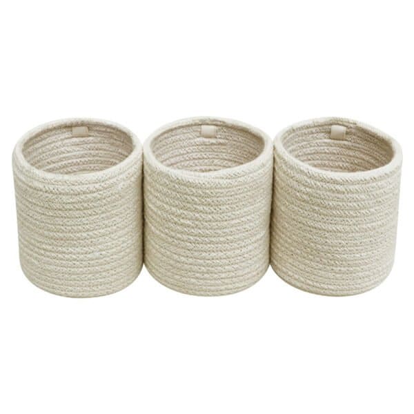 Cesta de berco Bobby Vanilla 12 x 32 x 10 cm