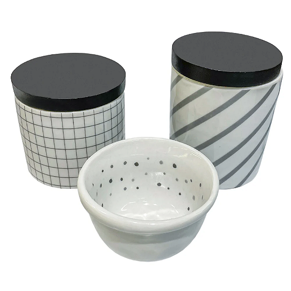 KIT HIGIENE BASIC GRAFITE-EN
