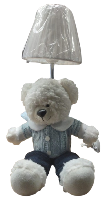 ABAJUR URSO AZUL-EN