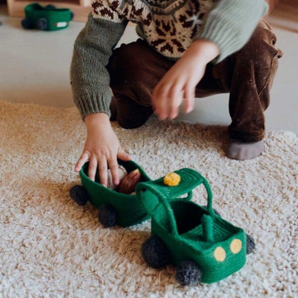 Cesto Tractor 35 x 15 x 15 cm