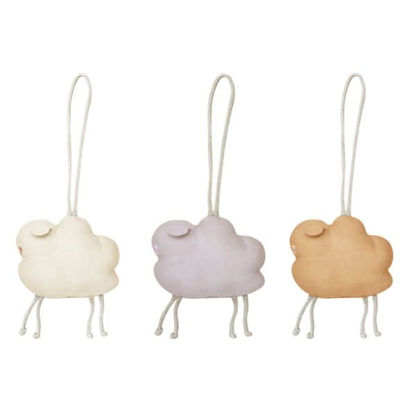Set de 3 enfeites - Little Sheep 11 x 42 cm-LORENA CANALS