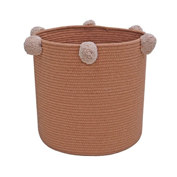 Cesta Bubbly Castanha Ø30 x 30 cm - LORENA CANALS