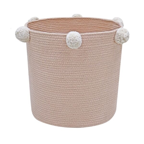 Cesta Bubbly Rose Ø30 x 30 cm - LORENA CANALS