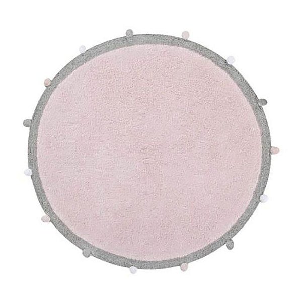 Tapete Infantil 1,20 de Diâmetro Lorena Canals Bubbly Soft Rosa