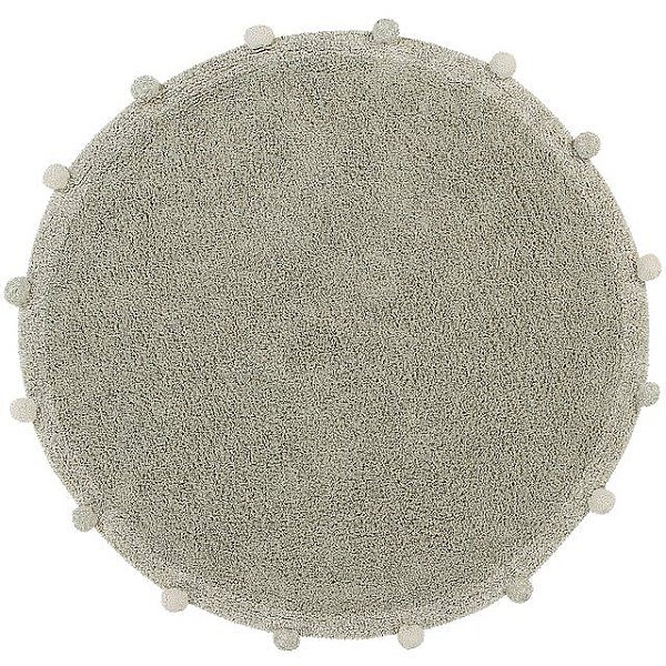 Tapete Infantil 1,20 de Diâmetro Lorena Canals Bubbly Olive-Natural