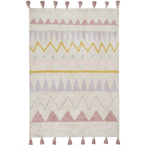 TAPETE INFANTIL 1,20 X 1,60M LORENA CANALS  AZTECA NATURAL