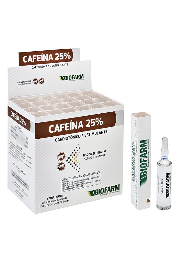 Cafeína 25% Biofarm - 10 ml