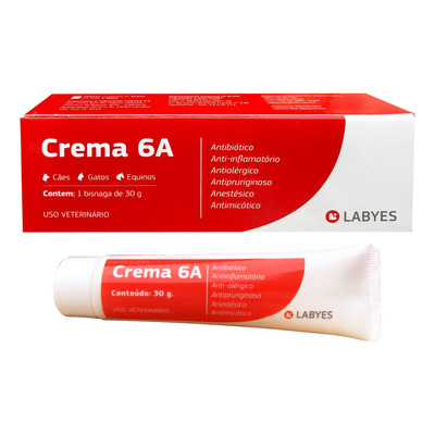 Crema 6a Pomada Bisnaga - 30 g