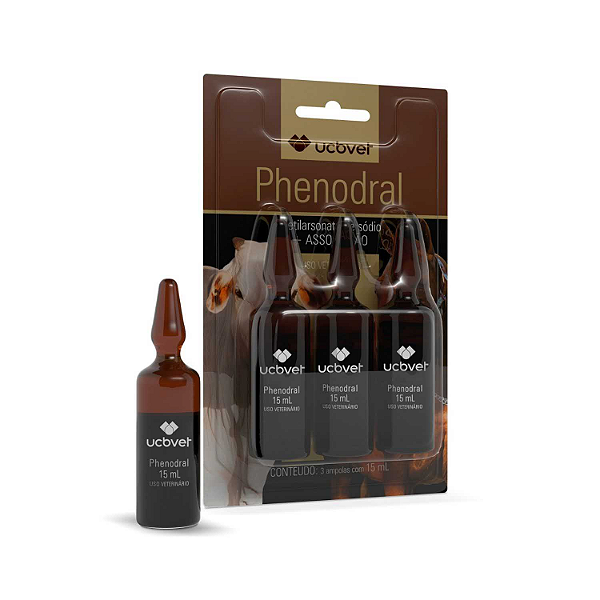 Phenodral 15ml Caixa c/3 Unid – Suplemento Vitamínico