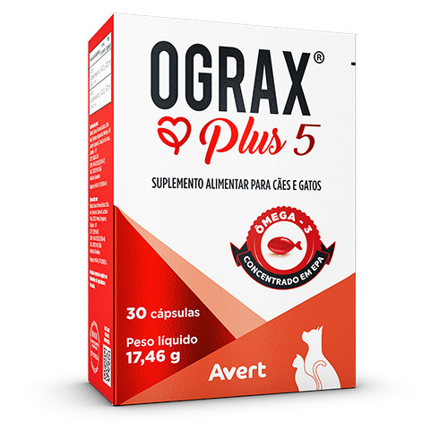 Ograx PLUS 5 - 30 Cápsulas