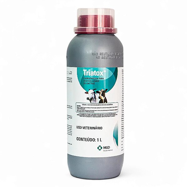 Triatox Pulverização 1 L — Carrapaticida, Sarnicida e Piolhicida