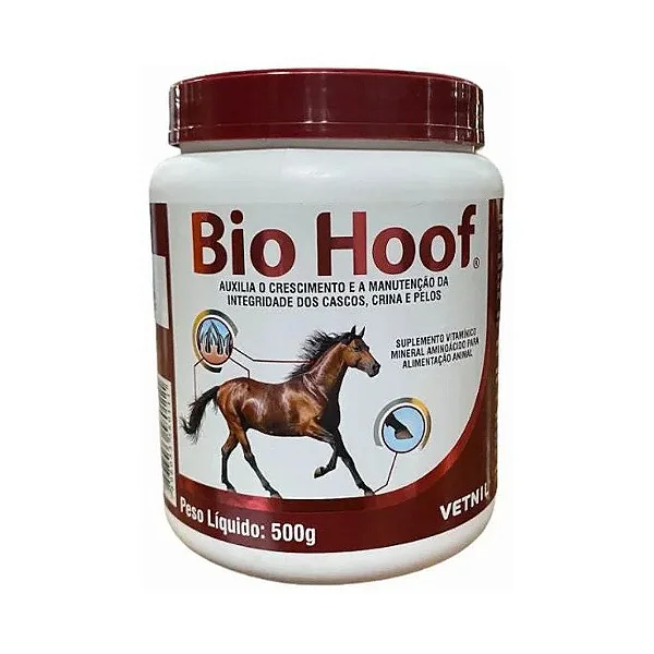 Bio Hoof Vetnil 500 g - Suplemento para cascos