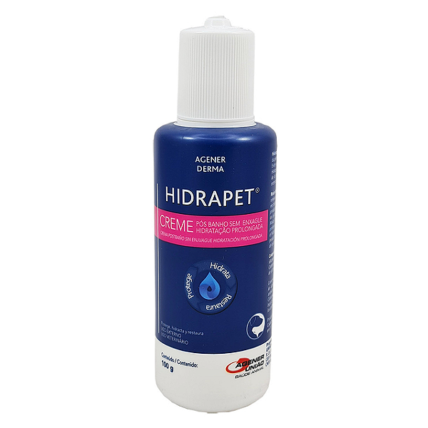 Hidrapet Agener União Creme Hidratante para Cães e Gatos - 100 g