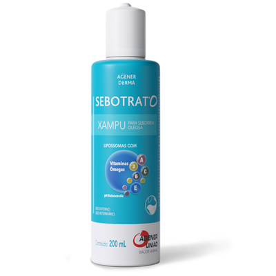 Sebotrat O Agener União 200 mL - Shampoo Dermatológico para Cães