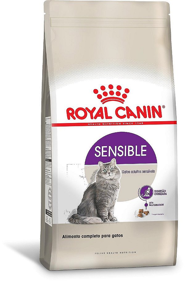 Royal Canin Sensible 400 g - Ração para Gatos Adultos