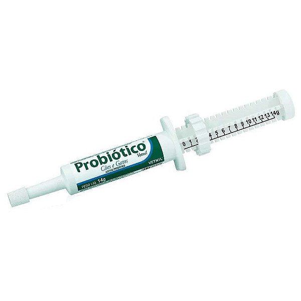 Probiótico Vetnil 14 g - Pasta para Cães e Gatos