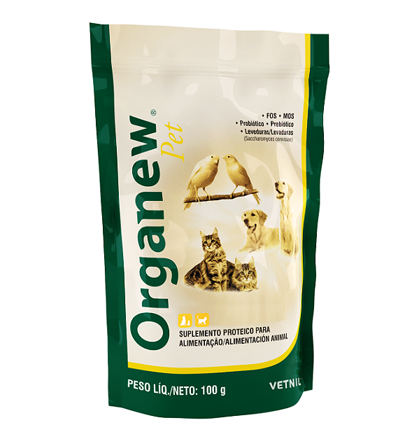 Organew Pet Vetnil 100 g - Probiótico e Prebiótico