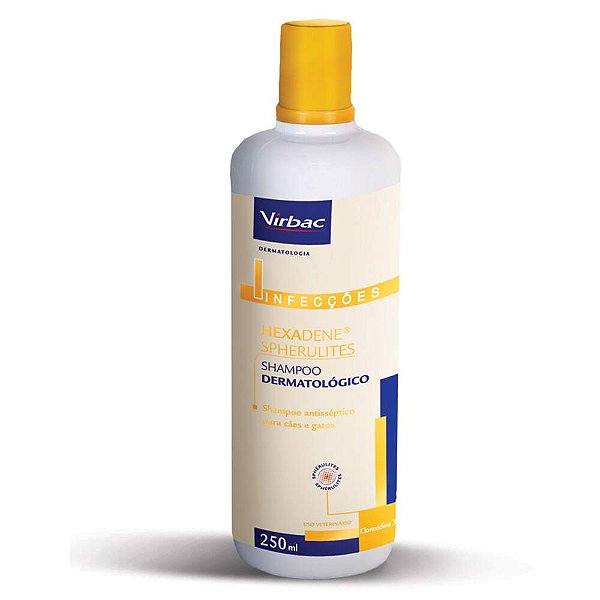 Hexadene Spherulites Virbac Shampoo Dermatológico 250 ml