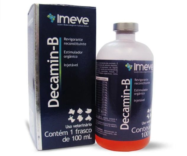 Decamin B Modificador Orgânico - Bcaa Injetável - 100 ml
