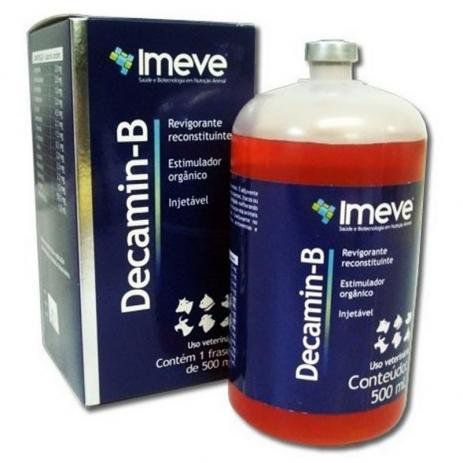 Decamin B Modificador Orgânico - Bcaa Injetável - 500 ml