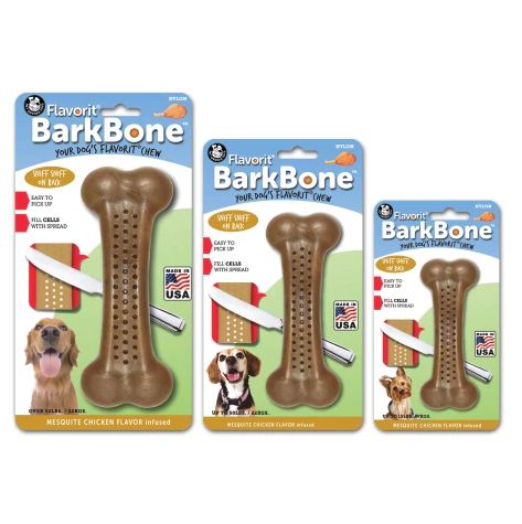 PET QWERKS TOYS Flavorit BarkBone