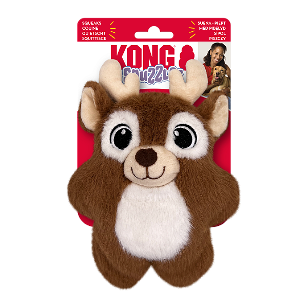KONG Holiday Snuzzles Reindeer