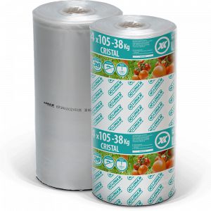 Filme Estufa Cristal Lonax 4x105 38KG Ref 100 Micras Garantia 12 Meses
