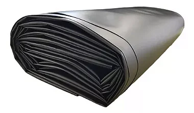 Lona para Tanque Supertanque Preta 10x60 metros  250 Micras