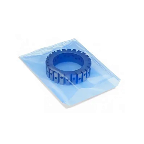 Saco Plástico Azul Com Proteção Anticorrosiva VCI - 2,20 x 2,00 m - 160 Micras - 12 Meses de Garantia