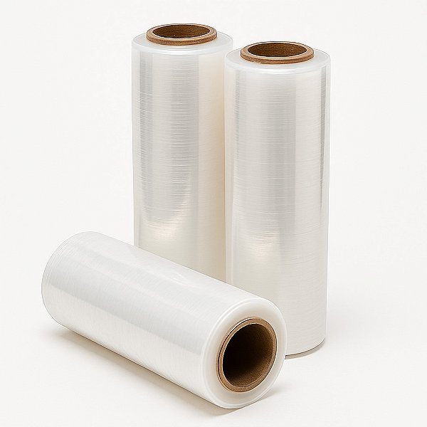 Bobina Stretch Azul Com Proteção Anticorrosiva VCI - 500MM - 30 Micras