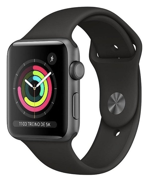 apple watch série 3 preto