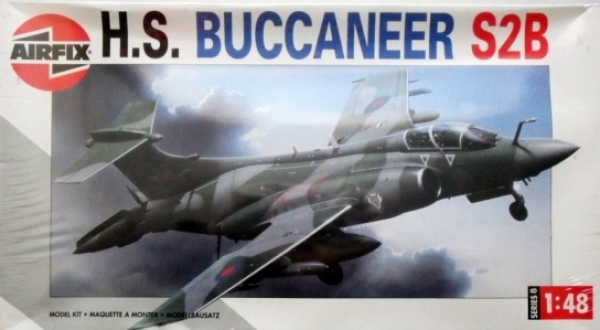 Aeronave de Ataque Naval Blackburn Buccanner S2B 1/48 Airfix