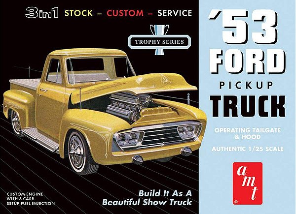 Pickup Truck Ford 53 1/25 AMT