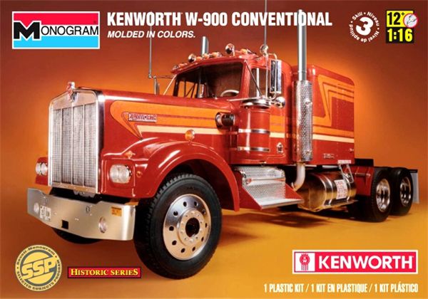 Kenworth W-900 Conventional SSP 1/16 Monogram Historic Series