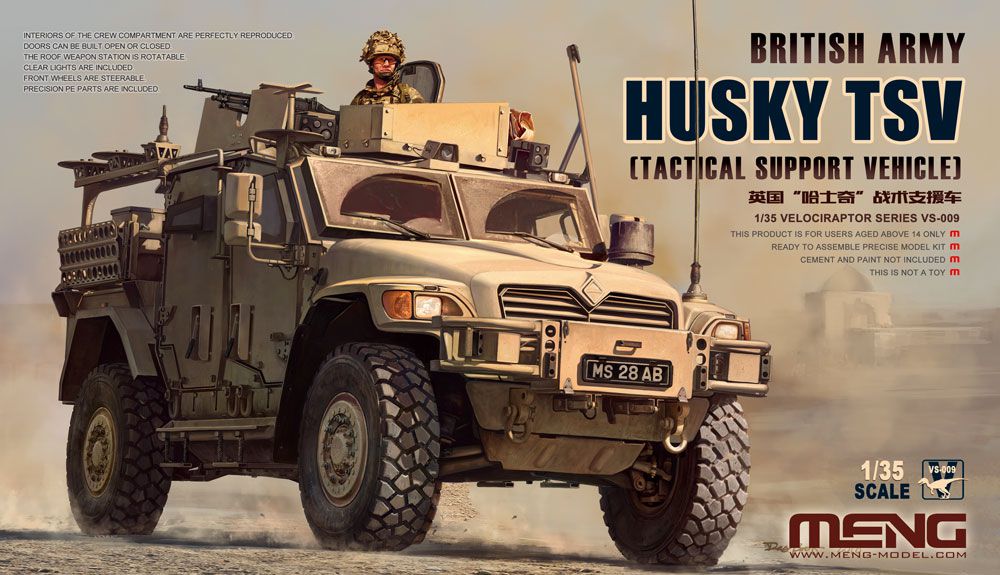 Tactical Support Vehicle Husky TSV 1/35 Meng