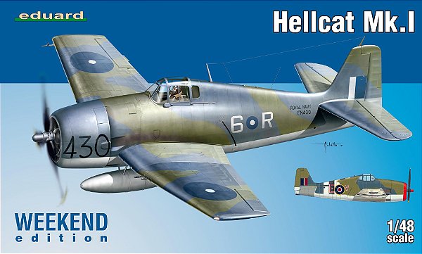 Caça Naval Hellcat Mk.I 1/48 Eduard
