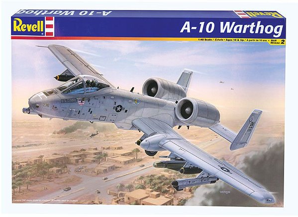 Caça Bombardeiro A-10 Warthog 1/48 Revell