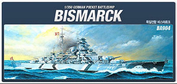 Encouraçado Bismarck 1/350 Academy