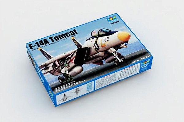 Caça Naval Americano F-14A Tomcat 1/144 Trumpeter