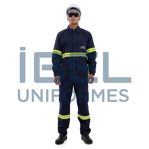 Conjunto Retardante a Chamas - Azul Marinho