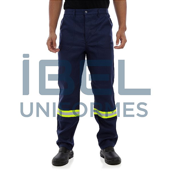 Calça Retardante a Chamas - Azul Marinho