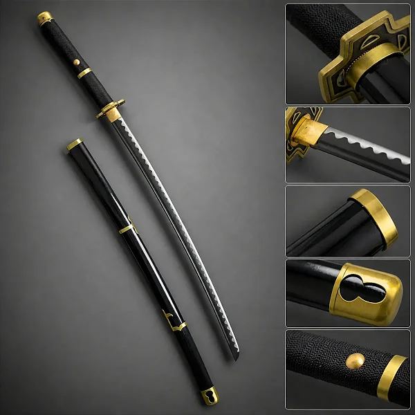 Katana Yubashiri - Zoro One Piece | Lâmina em Metal