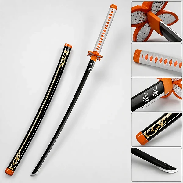 Katana Shinobu - Demon Slayer | Lâmina em Bambu