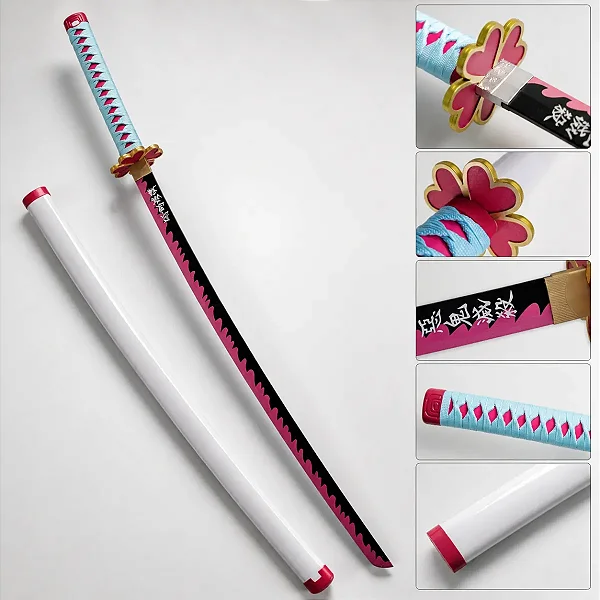 Katana Mitsuri - Demon Slayer | Lâmina em Bambu